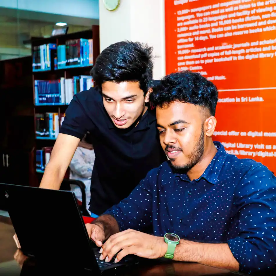 IFD Business classroom learning environment at BMS Campus Colombo