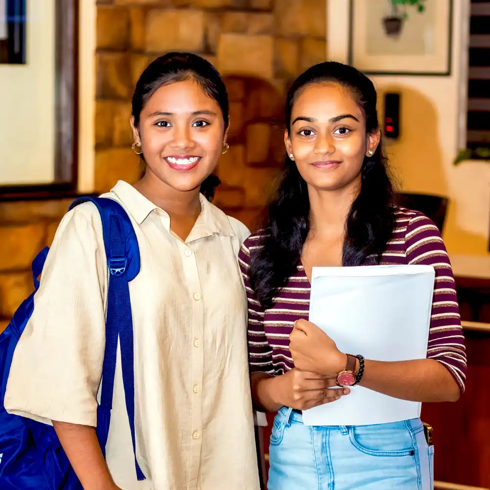 Students studying International Foundation Diploma Business programme in Sri Lanka